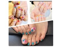 アンジェリーク ネイル(Angeleek NAIL)の雰囲気（夏ネイル）