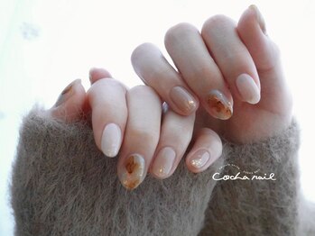 コチャネイル(COCHA NAIL)の写真/【オフしてもうるおい続く★自爪に負担が少なくジェルネイルを続けられる♪】爪を労わる技術力に自信◎