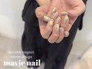 unicorn mirror nail