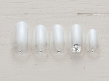 ノーネイル 自由が丘(NO NAIL)/ホワイトパール　￥5990