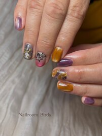 ハロウィンネイル