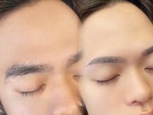 ニクシーアイブティック(Nixie Eye Boutique)/【メンズまゆげ】Before/After