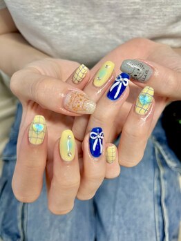 ニコ 渋谷(nico.)/120分デザイン:手書き/チーク