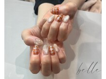 belle nail シンプル/ワンカラー/フィルイン/フット