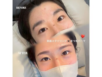 ビオラス(Biolus)/まつ毛パーマ+美眉スタイリング