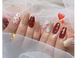 ちゅるんと埋め込みハート♪