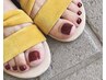 【どなた様もOK】フットバス付き☆フットネイルワンカラー ¥6000→¥5000