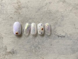 ホワイトスタッズデザイン