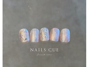 ネイルズキュー(NAILS CUE)/シンプルニュアンスデザイン