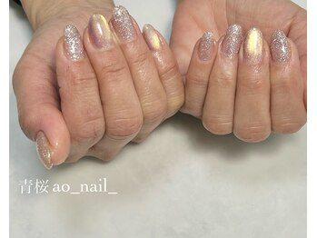 アオネイル(青桜 ao_nail_)/《人気No.1》マグネットネイル