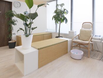 イト(ito)/内観：リラックスルームの畳