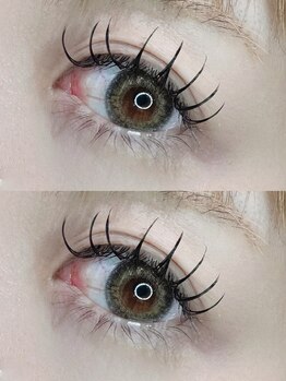 ヌイ バイ ビジュウ(nui by BIJOU)/Wフラットラッシュ140束¥8000