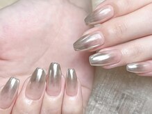 クイーンズネイルサロン(Queen's nail salon)/ミラー/オーロラグラテーション
