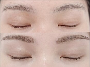 アジトトウキョウ ブロウズアンドネイル 恵比寿(AJITO TOKYO BROWS&NAIL)の写真/【恵比寿駅から徒歩4分】眉毛ワックスと眉毛パーマで骨格に合ったデザインを実現します！メイクも簡単に☆