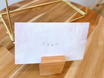 ブロウバータヤ(Brow bar Taya.)/美眉/アイブロウスタイリング