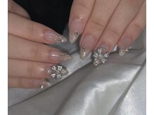 アイネイルズ 大宮店(Ｉ nails)/ワンホンラメグラ