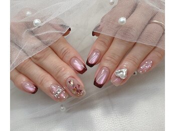 エクラベル(E'clat belle)の写真/大人可愛いネイルデザインやパーツも豊富◎一緒に可愛いネイルを作り上げましょう☆