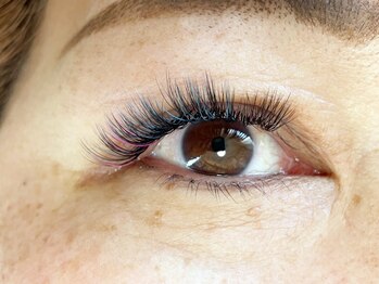 プルームミコ(Plume mico)/全体MIX青＆目尻プラスピンク