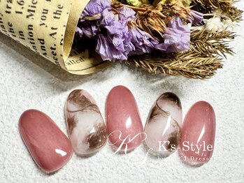 ケーズスタイル バイ キャンアイドレッシー(K's-Style by Can I Dressy)/ピンクマーブル(定額A)