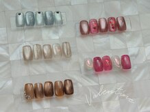 アオネイル(青桜 ao_nail_)/バレンタインサンプルデザイン☆