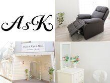 アスク(AsK)の雰囲気（＊白を基調としたサロン＊）
