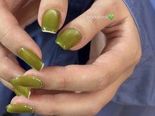 ルカ 原宿(lux)/ニュアンス春ネイル