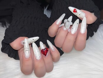 リンネイル 新大久保店(Rin Nail)/#待ち込みデザインOK　#付け放題