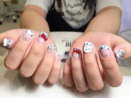 キュートな立体リボン