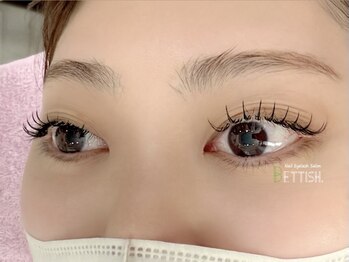 ネイルアイラッシュサロン ベティッシュ 桜木町店(Nail Eyelash Salon BETTISH)/フラットラッシュ120本