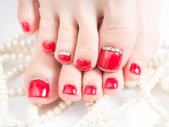 ネイルサロンアンドスクール リプレンダ(REPLENDA)/フットワンカラー