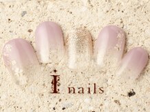 アイネイルズ 町田店(I nails)/フラワーグラデーション7980円