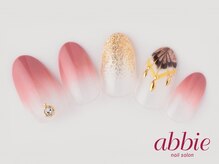 ネイルサロンアビー 北千住店(abbie)/スプリングピーコック ￥9482