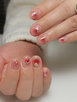 サムズアップネイル(thumbs up nail)/ハンド自由デザイン