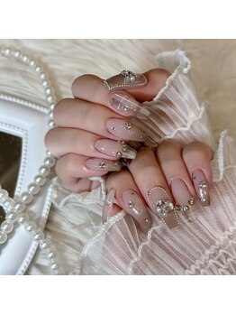 リンドネイル バイ モカ アンド ララ(Lind nail by moca and LaLa)/チェックネイル