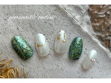 ピュアネイルアンドオンディーヌ/《期間限定》クリスマスネイル☆