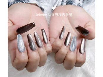 ユニコーンネイル 原宿表参道(unicorn nail)/【チップ長さだし】マグネット