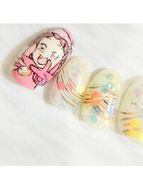おジャ魔女どれみの痛ネイル