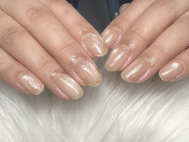 大人気！バブルマグネットネイル