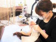 まつげエクステサロン アイズ 上尾店(I's)/施術中はゆっくりお昼寝！