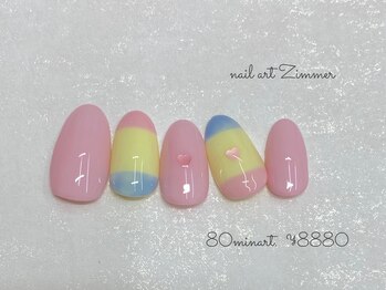 ネイルアート ジマー/80minartコース