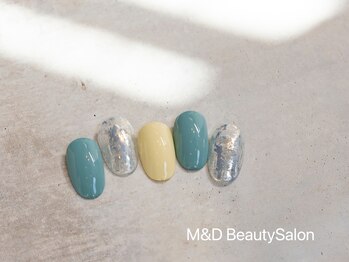 エム アンド ディー 武蔵小杉店(M&D)/シンプルネイル