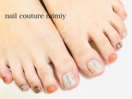 ニュアンスフットネイル☆
