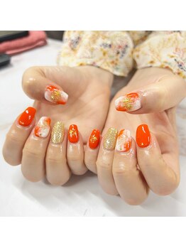 ガレ(Galet)/オレンジタイダイ！