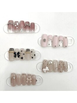 ボヌール ネイル(Bonheur nail)/ガーリーネイル