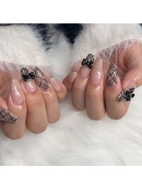 チェックネイル