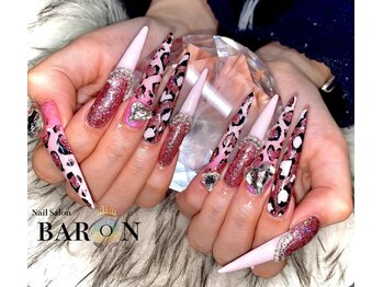 バロン 新宿店(BARON)/2枚MAXピンクネイル