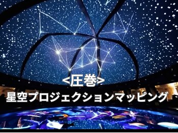 ルナスパ柏/圧巻の星空プラネタリウム空間