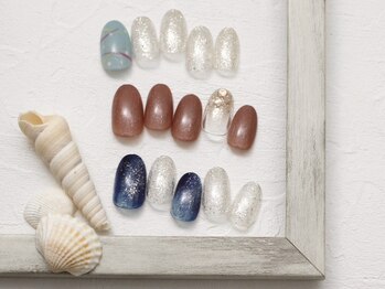 クレアラルーチェ 久留米小森野店(Crea la Luce)の写真/【シンプル￥4900/プチアート￥5900/トレンド￥6300】選べる定額ネイル★デザイン300種類以上♪