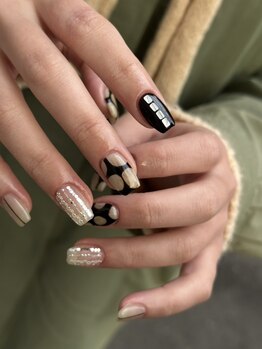 ミュー(mew)の写真/《土橋電停から徒歩2分》ニュアンス系～派手可愛いまで、洗練されたデザインで理想の指先へ♪