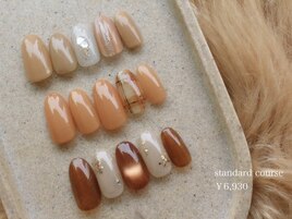 定額/大人上品ベージュブラウン